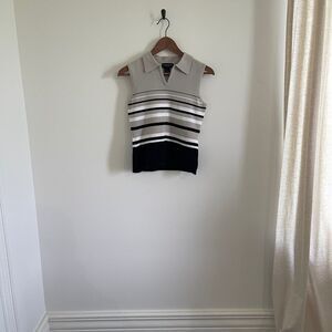 Knit Collard Tank/Vest
